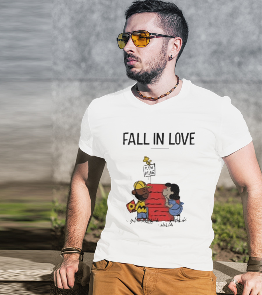 Fall In Love J Dilla Slum Village Lucy Peanuts T-Shirt