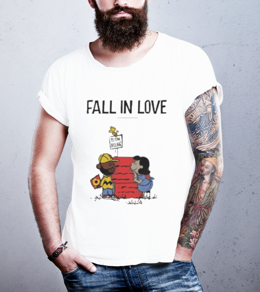 Fall In Love J Dilla Slum Village Lucy Peanuts T-Shirt