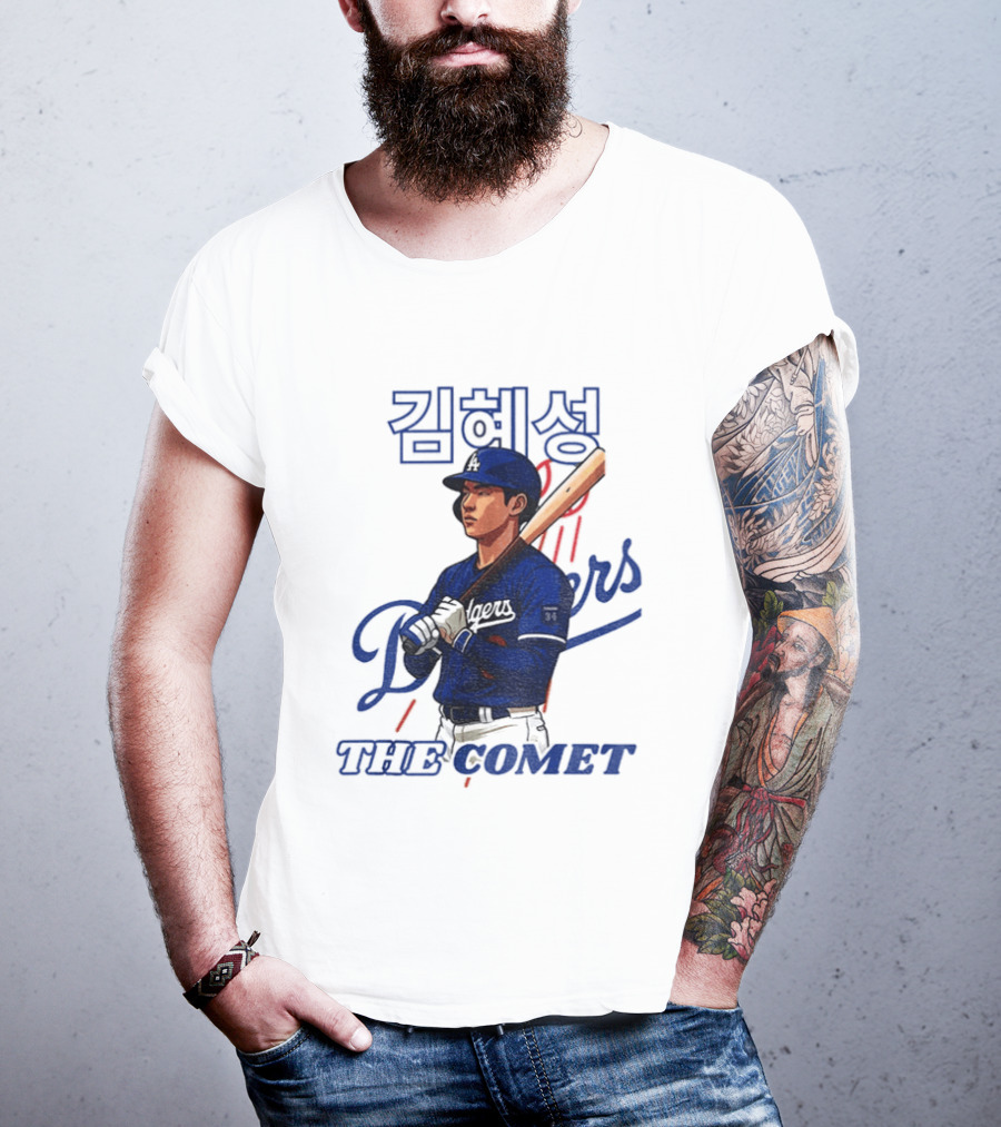 Kim Hye Seong Dodgers Baseball The Comet T-Shirt