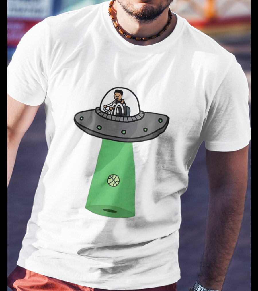 San Antonio Spurs Victor Wembanyama Wemby Extraterrestrial UFO Basketball T-Shirt
