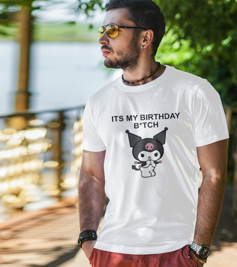 Saweetie It's My Birthday Bitch Kuromi Character Celebration T-Shirt