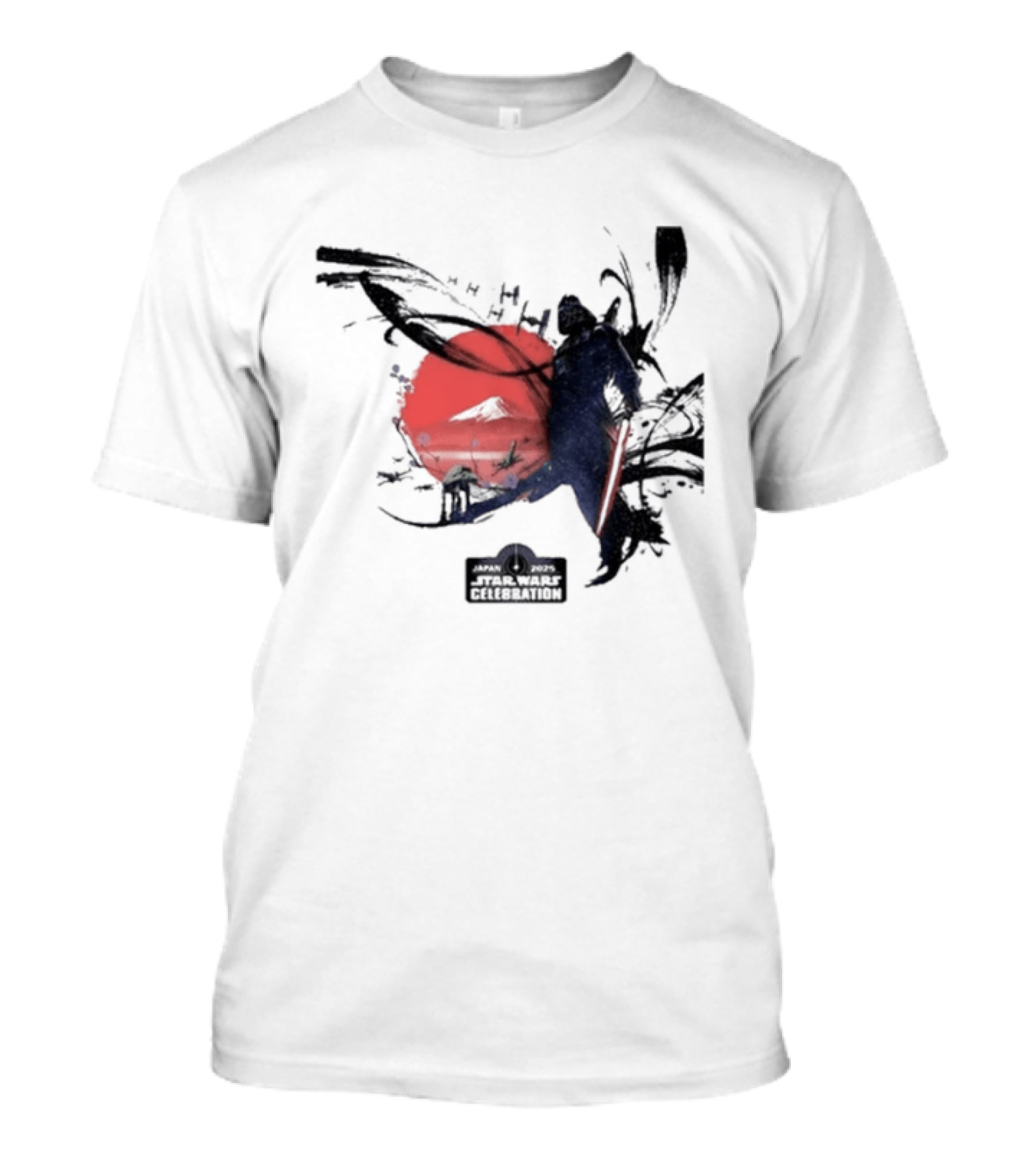 Star Wars Celebration Japan 2025 April 18 20 Darth Vader Samurai Sunburst T-Shirt
