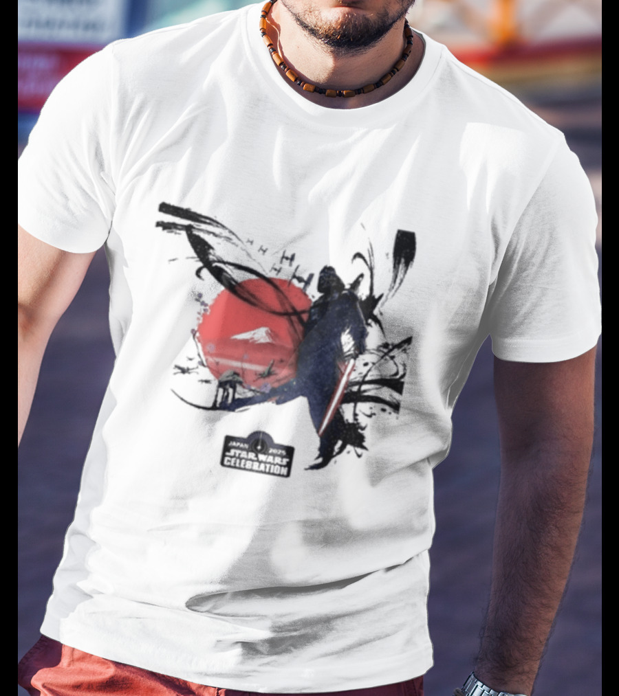 Star Wars Celebration Japan 2025 April 18 20 Darth Vader Samurai Sunburst T-Shirt