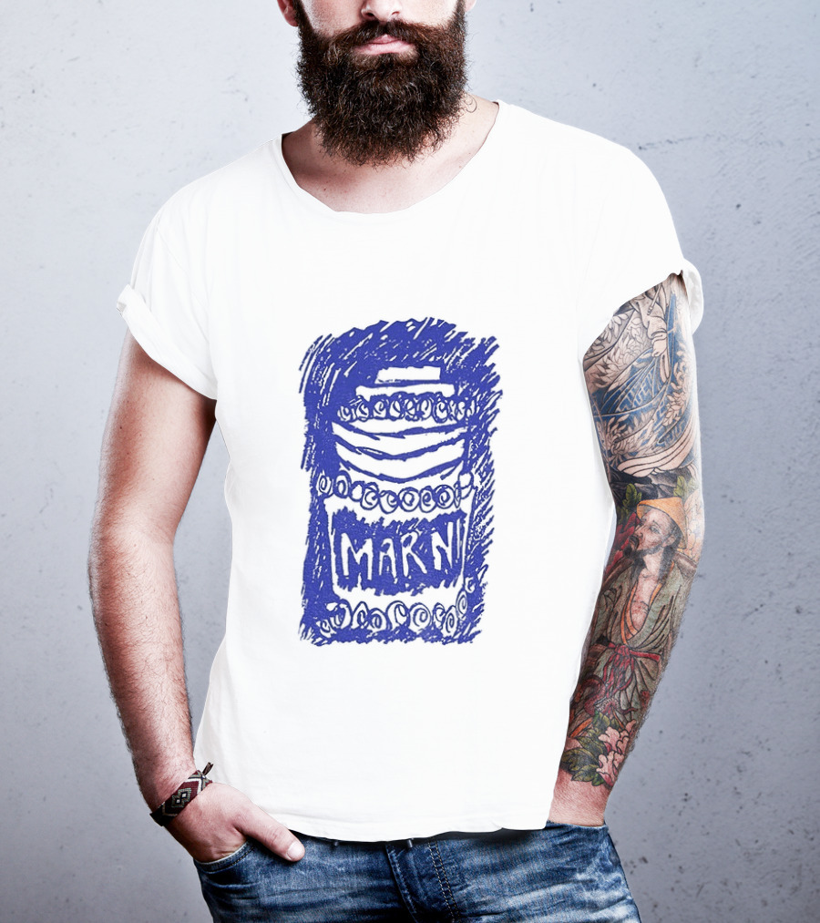 Travis Kelce 30th Anniversary Marni Runway Cool Collaboration T-Shirt