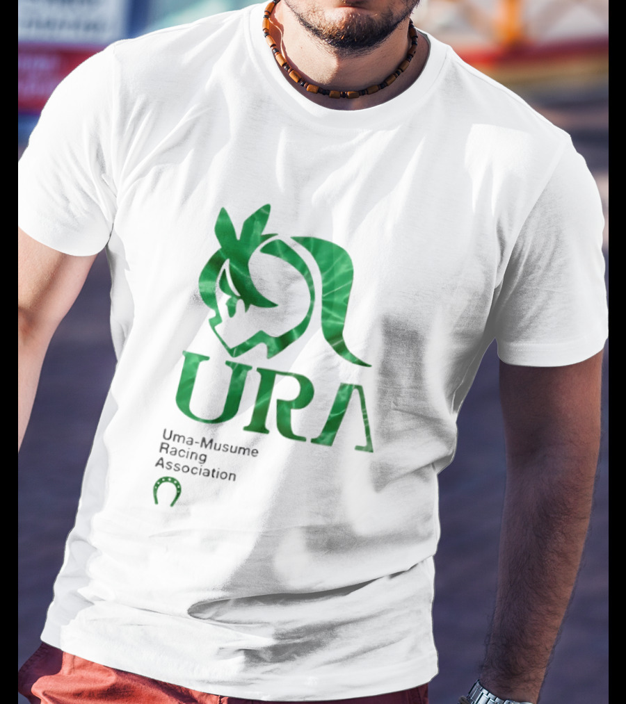 Uma Musume Racing Association URA Green Horse T-Shirt