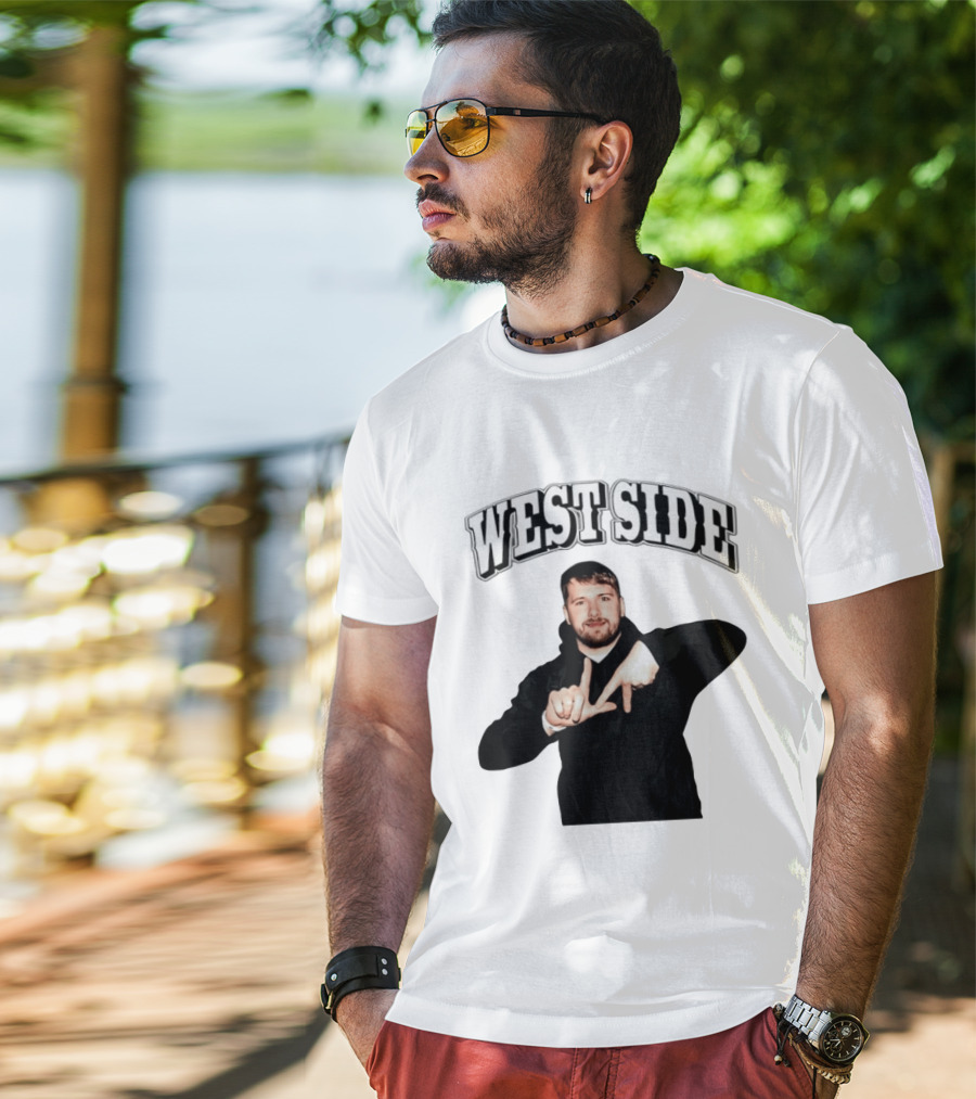 Luka Doncic Westside LA Hand Lakers T-Shirt