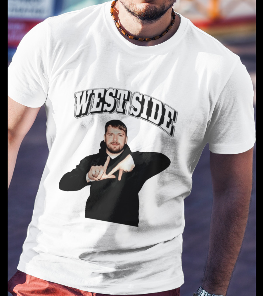 Luka Doncic Westside LA Hand Lakers T-Shirt