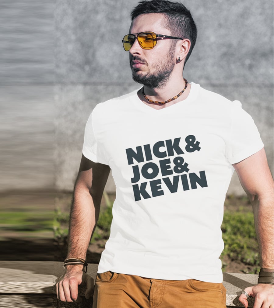 Nick Joe Kevin Will Ferrell A Very Jonas Christmas T-Shirt
