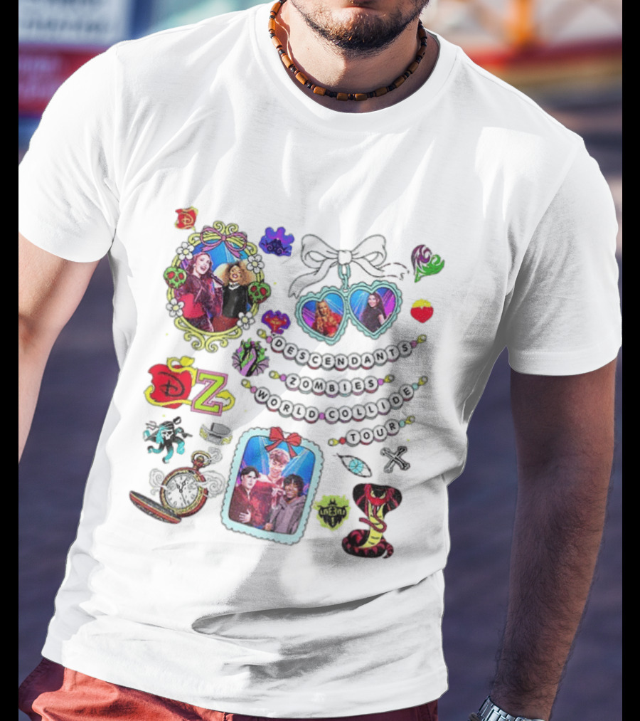 Descendants Zombies World Collide Tour T-Shirt