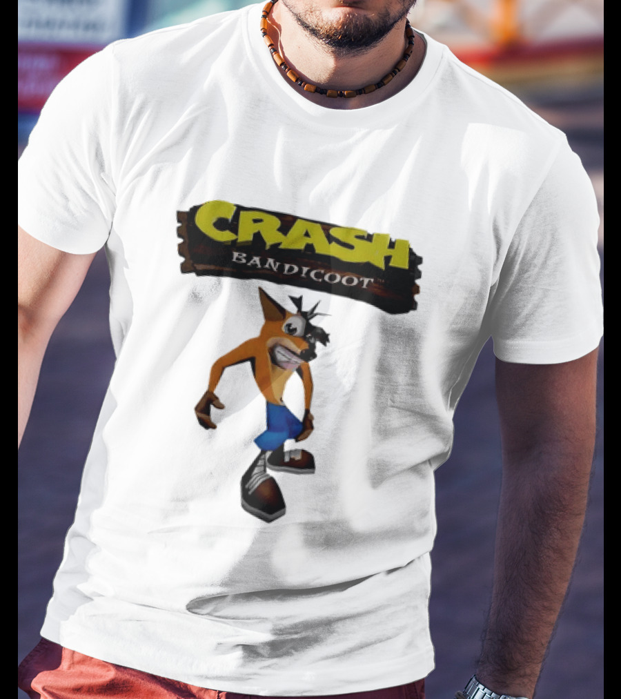 Crash Bandicoot Video Game Classic Gaming T-Shirt
