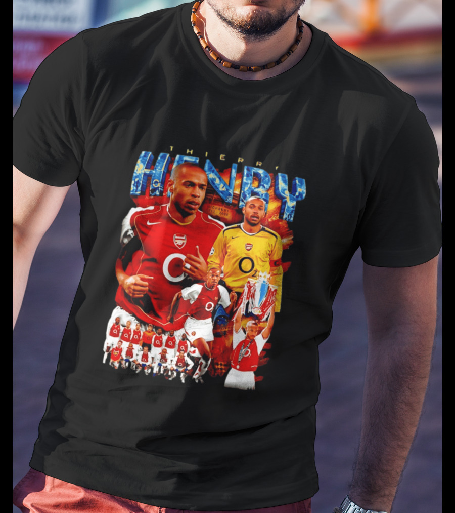 Thierry Henry Arsenal Highbury Legends Collection 1999 2006 T-Shirt