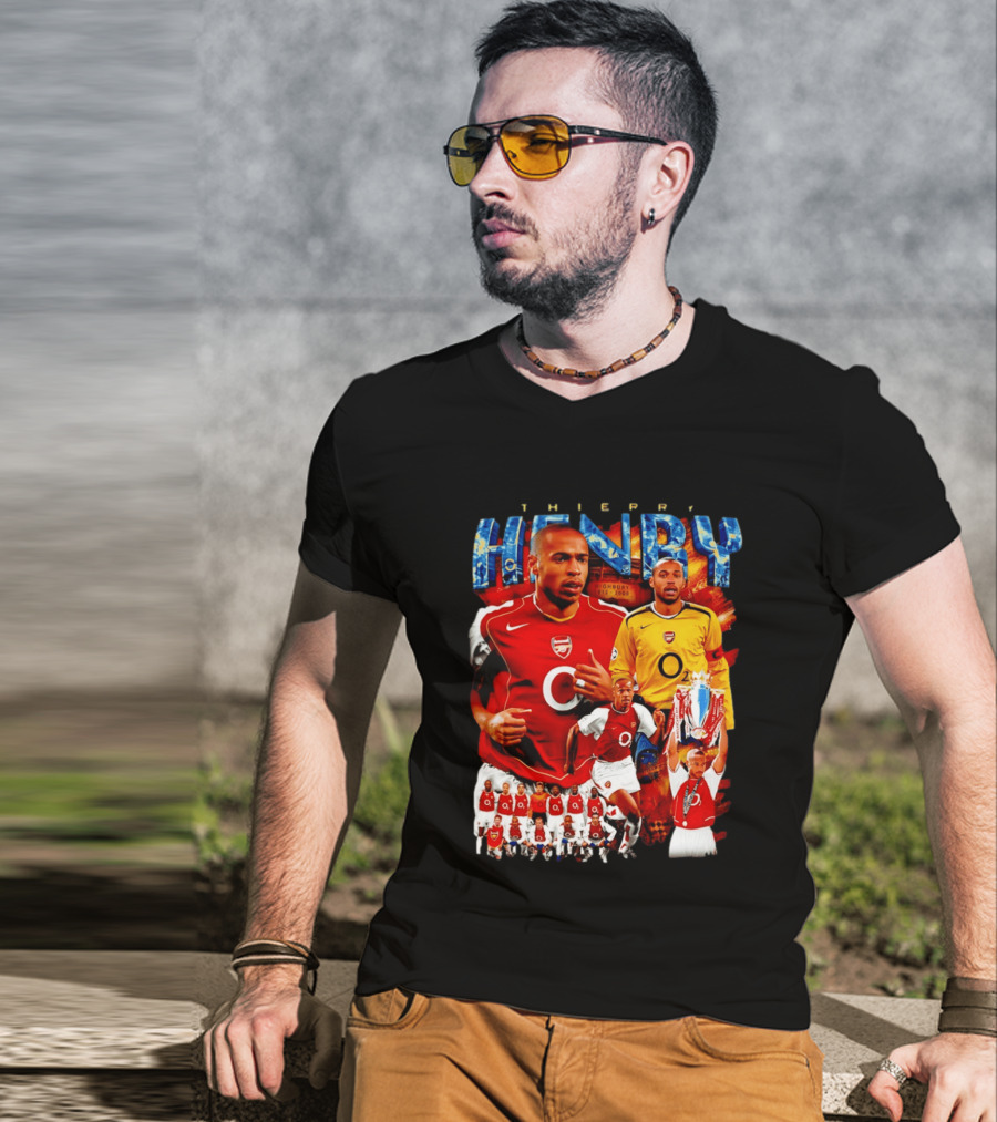 Thierry Henry Arsenal Highbury Legends Collection 1999 2006 T-Shirt