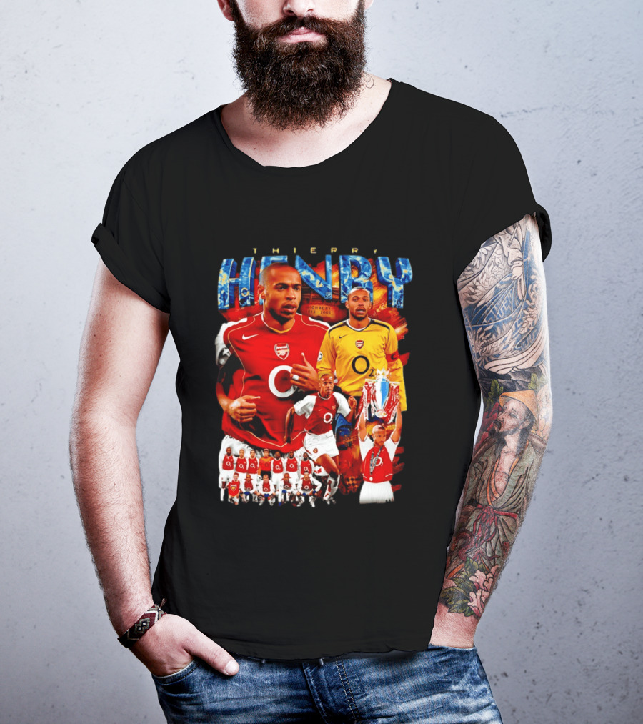 Thierry Henry Arsenal Highbury Legends Collection 1999 2006 T-Shirt