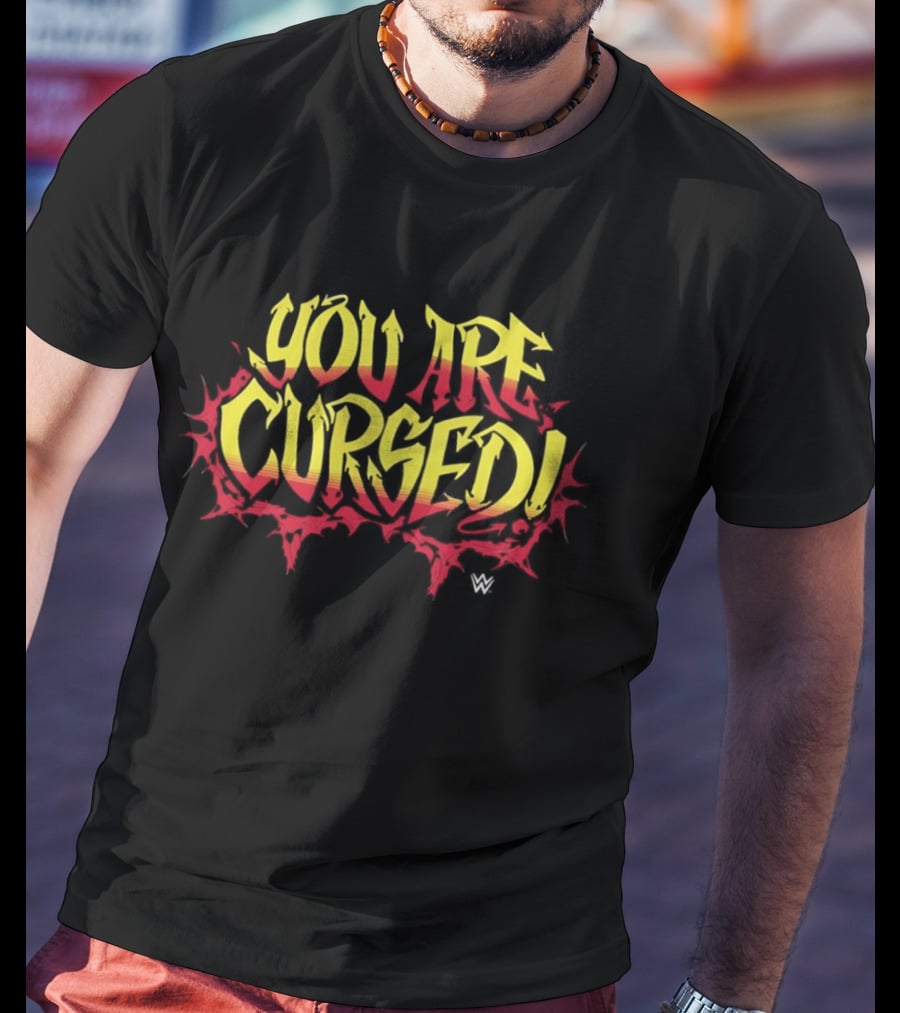 Danhausen WWE You Are Cursed Vector T-Shirt
