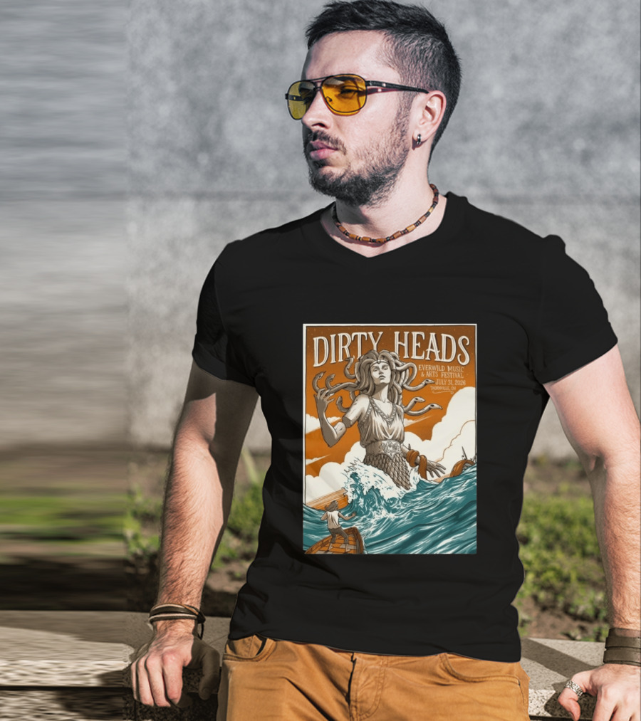 Dirty Heads Everwild Music & Arts Festival Thornville Ohio July 31 2026 T-Shirt