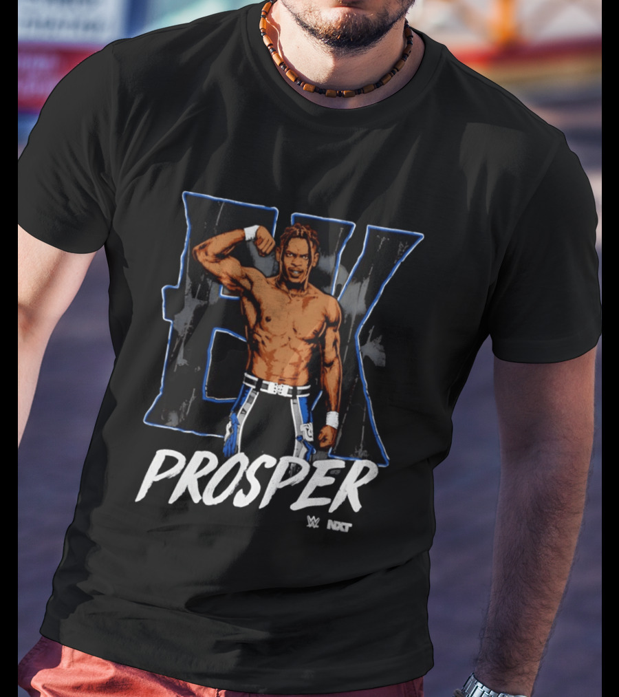 EK Prosper WWE NXT Wrestler Flexing T-Shirt