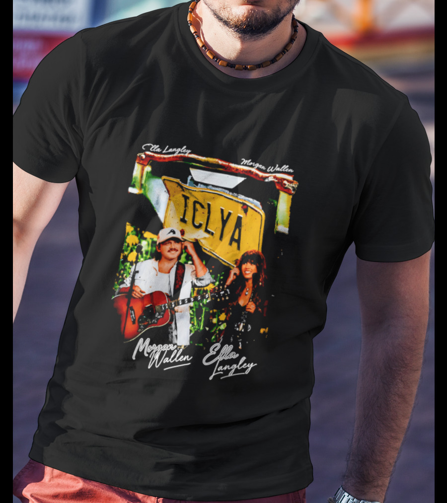 Morgan Wallen Ella Langley ICLYA Collaboration T-Shirt
