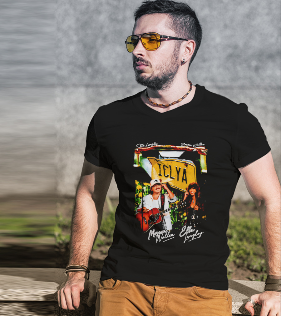 Morgan Wallen Ella Langley ICLYA Collaboration T-Shirt