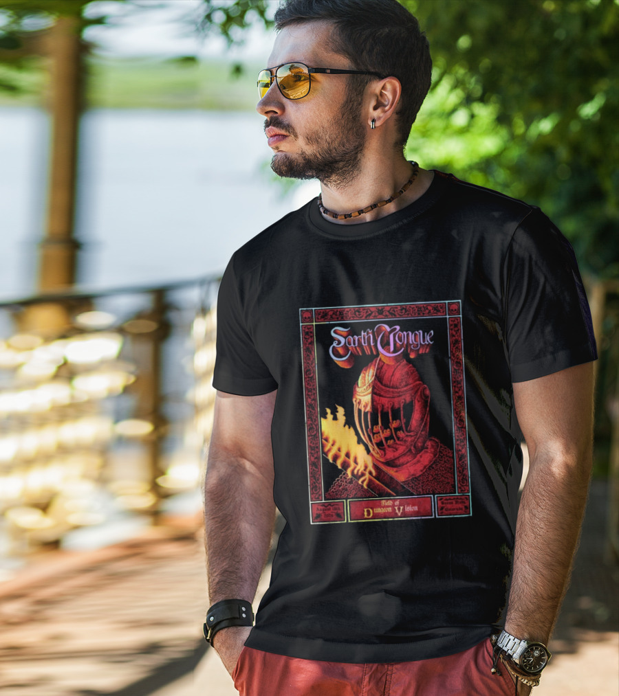 Earth Tongue August 16th 2023 Field Of Dungeon Vision Lyons Colorado T-Shirt
