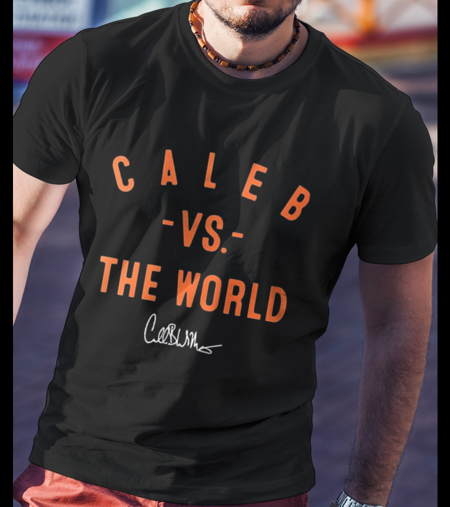 Caleb Williams VS The World 2026 Chicago Bears T-Shirt