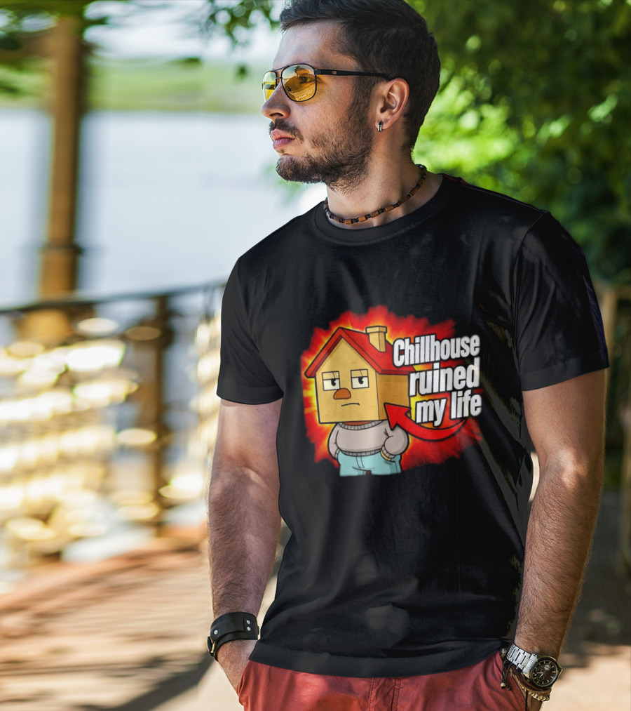 Chillhouse Ruined My Life Cube House T-Shirt