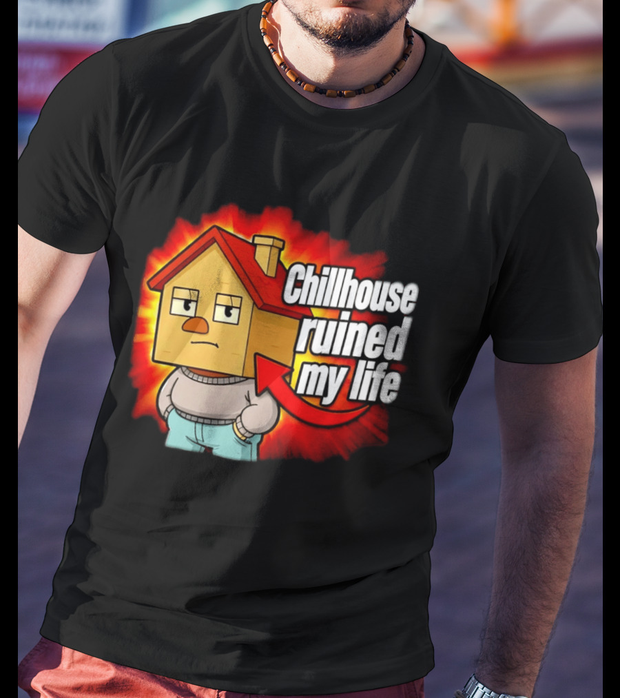 Chillhouse Ruined My Life Cube House T-Shirt