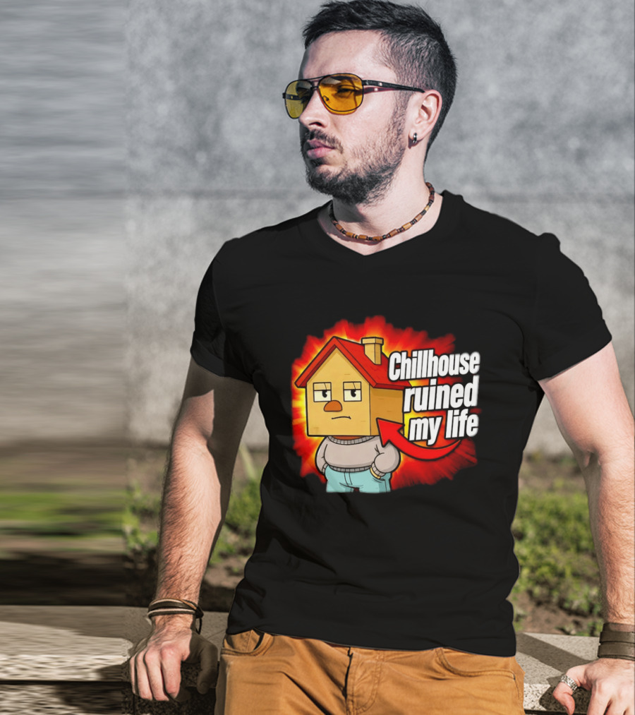 Chillhouse Ruined My Life Cube House T-Shirt