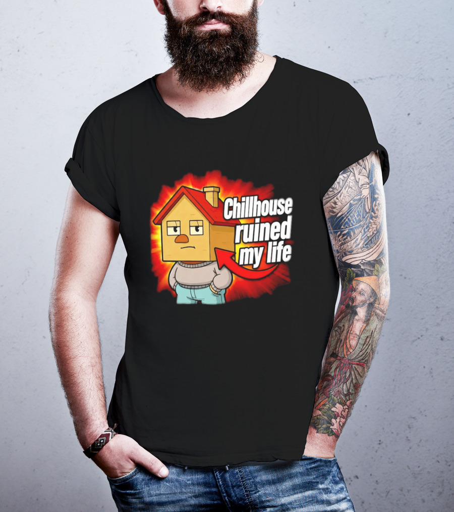 Chillhouse Ruined My Life Cube House T-Shirt
