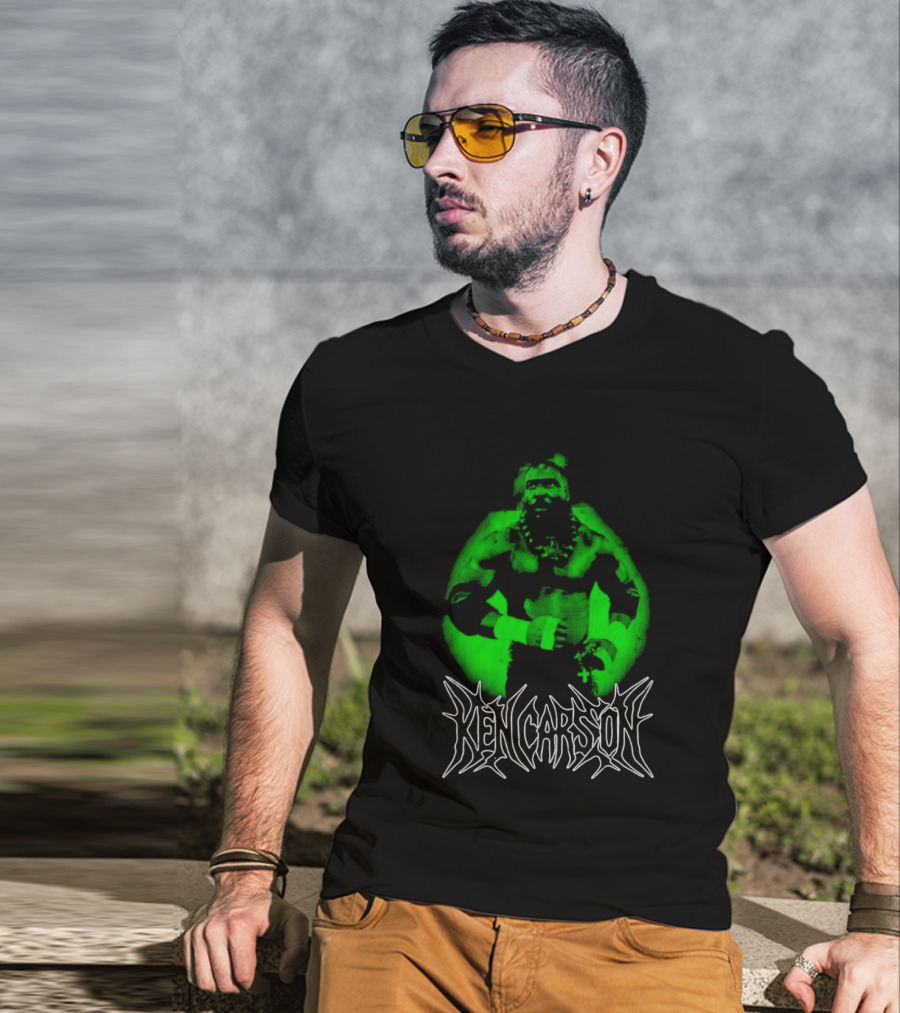 Ken Carson Bootleg Opium Green Aesthetic Rapper Hip Hop T-Shirt