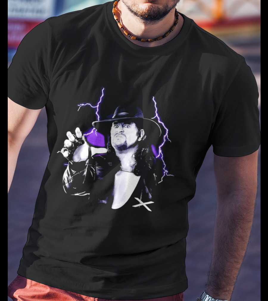 Ken Carson Meets WWE Superstar The Undertaker Lightning T-Shirt