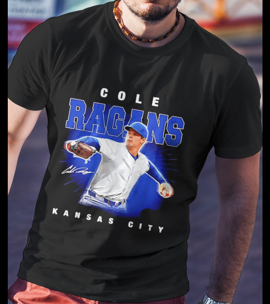 Cole Ragans Iconic Kansas City Pitcher Baseball Performance T-Shirt