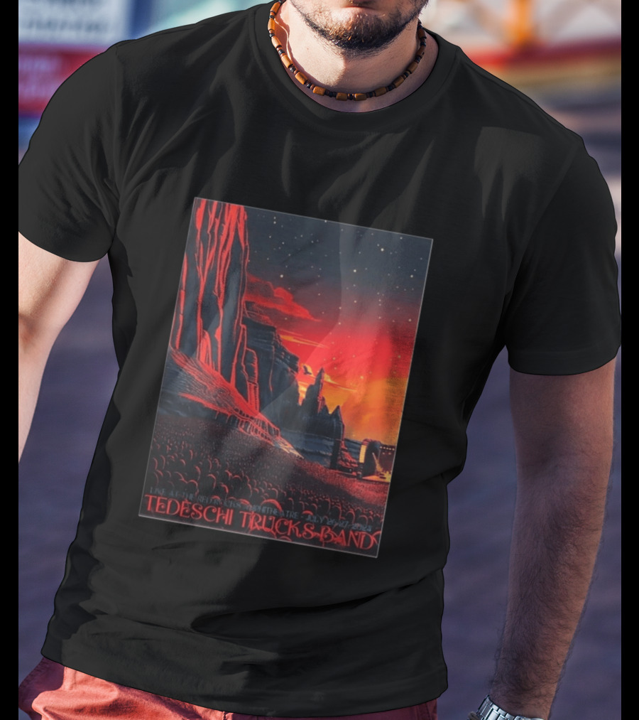Tedeschi Trucks Band Live At Red Rocks Amphitheatre July 26 27 2024 Morrison Colorado T-Shirt