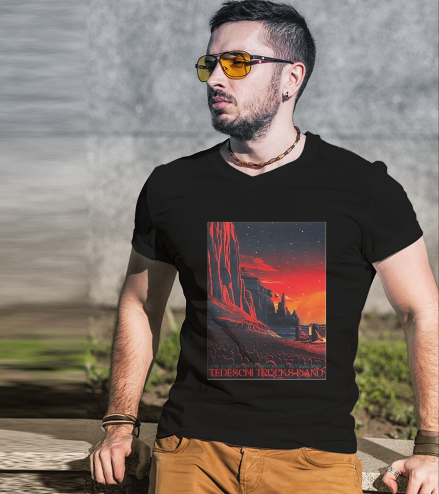 Tedeschi Trucks Band Live At Red Rocks Amphitheatre July 26 27 2024 Morrison Colorado T-Shirt