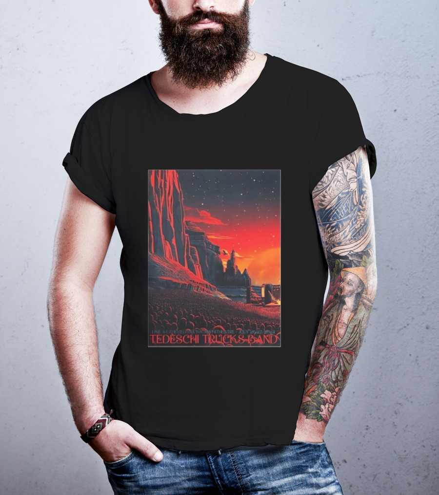 Tedeschi Trucks Band Live At Red Rocks Amphitheatre July 26 27 2024 Morrison Colorado T-Shirt