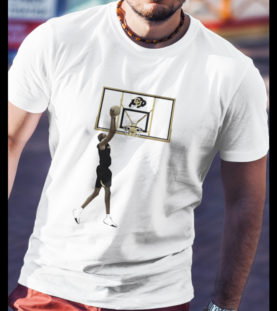 Colorado Buffaloes Bangot Dak Dunk Basketball Team T-Shirt