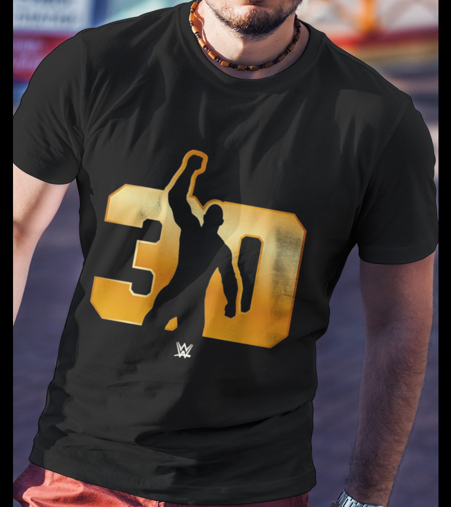 The Rock 30 WWE Years Anniversary Celebration T-Shirt