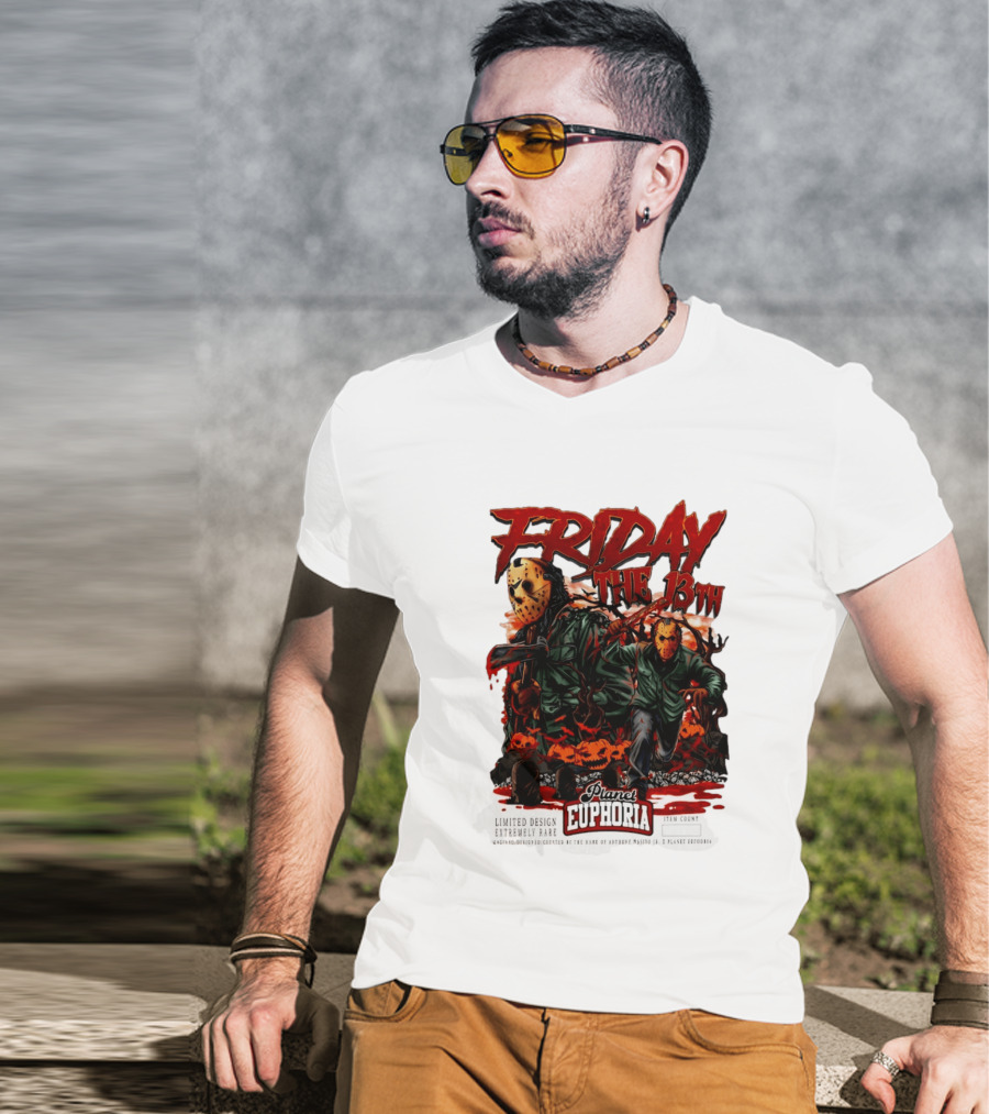 Friday The 13th Jason Voorhees Planet Euphoria Limited Edition T-Shirt