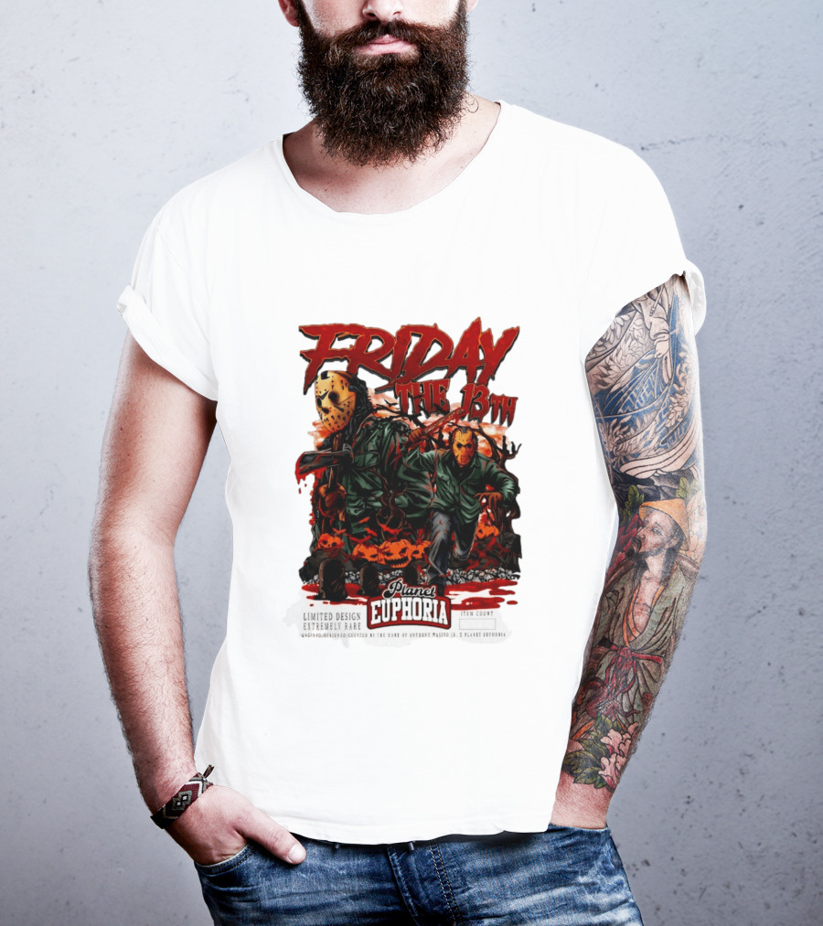 Friday The 13th Jason Voorhees Planet Euphoria Limited Edition T-Shirt