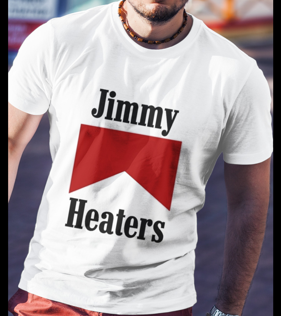 Jimmy Heaters Marlboro Cigarettes Red Banner T-Shirt