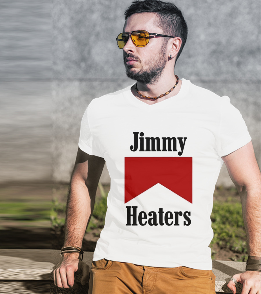 Jimmy Heaters Marlboro Cigarettes Red Banner T-Shirt