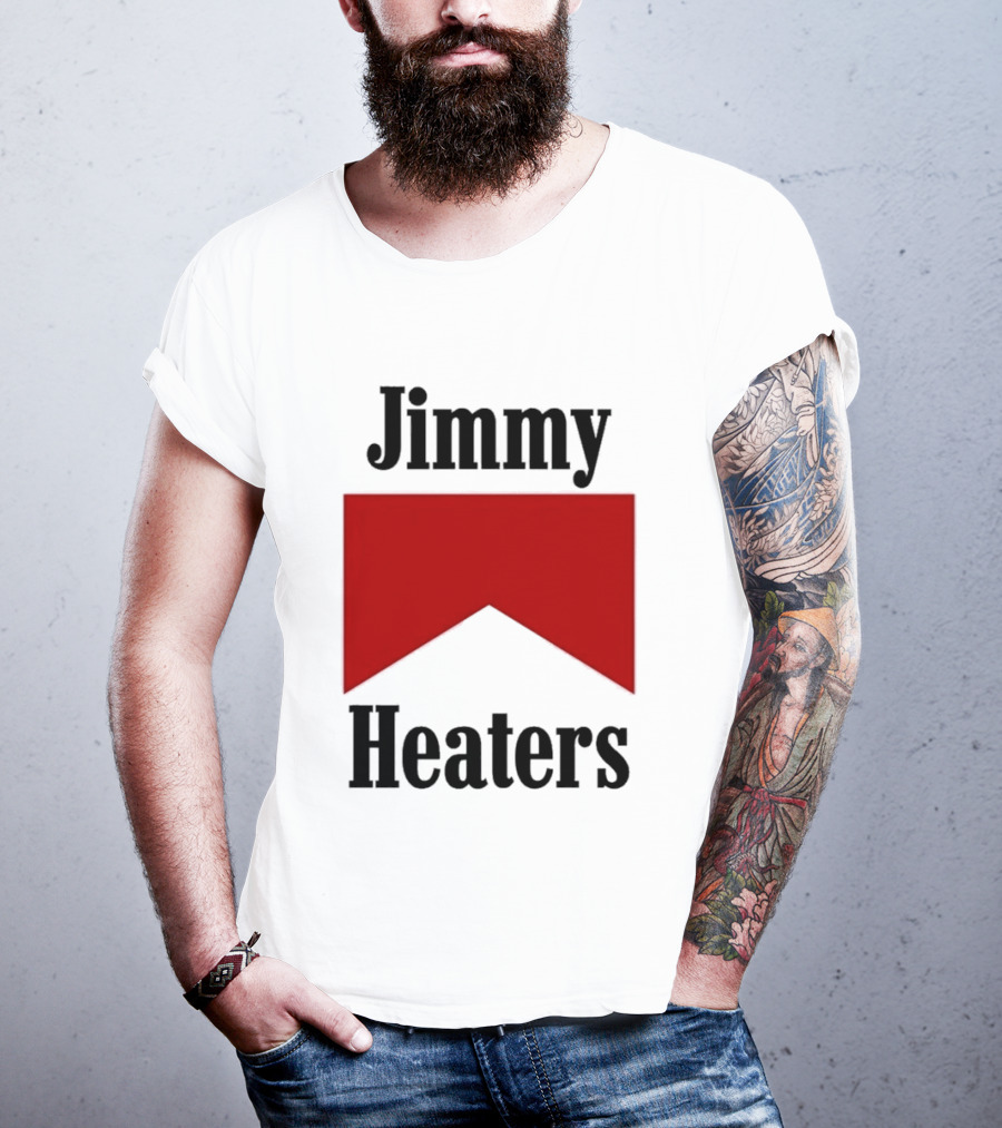 Jimmy Heaters Marlboro Cigarettes Red Banner T-Shirt