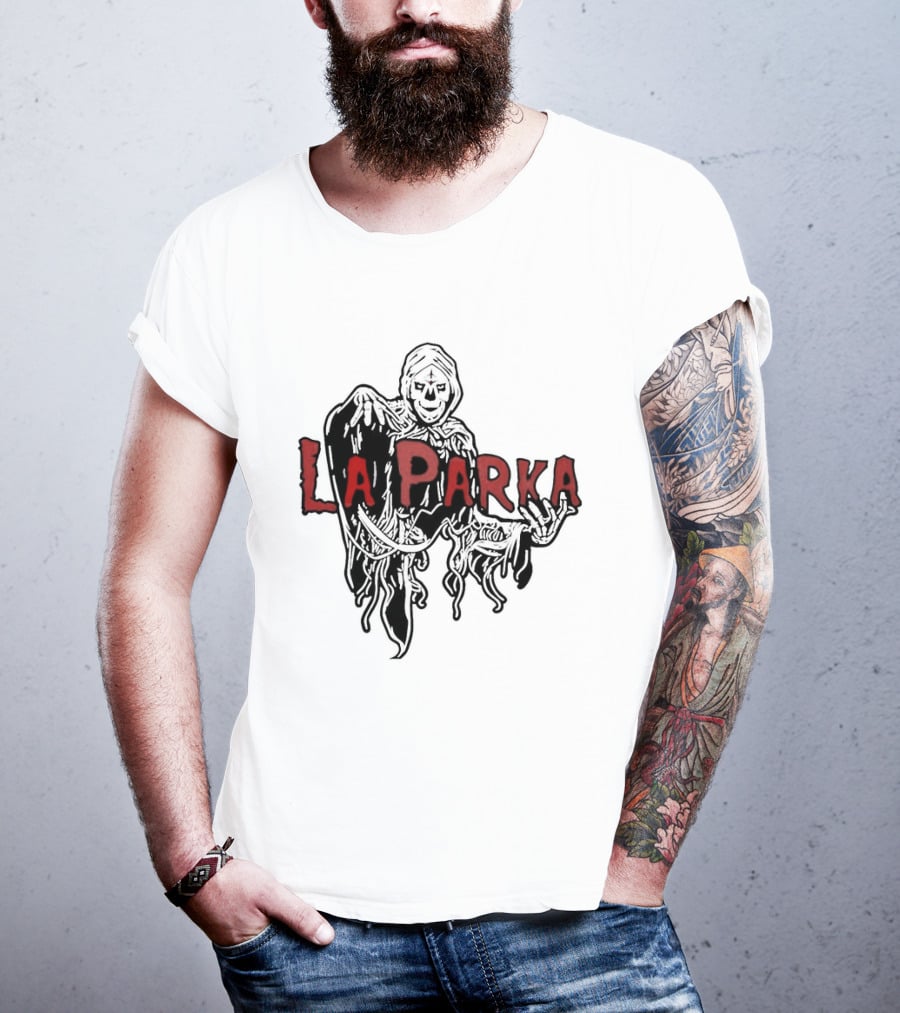 La Parka Grim Reaper Lucha Libre Luchador T-Shirt