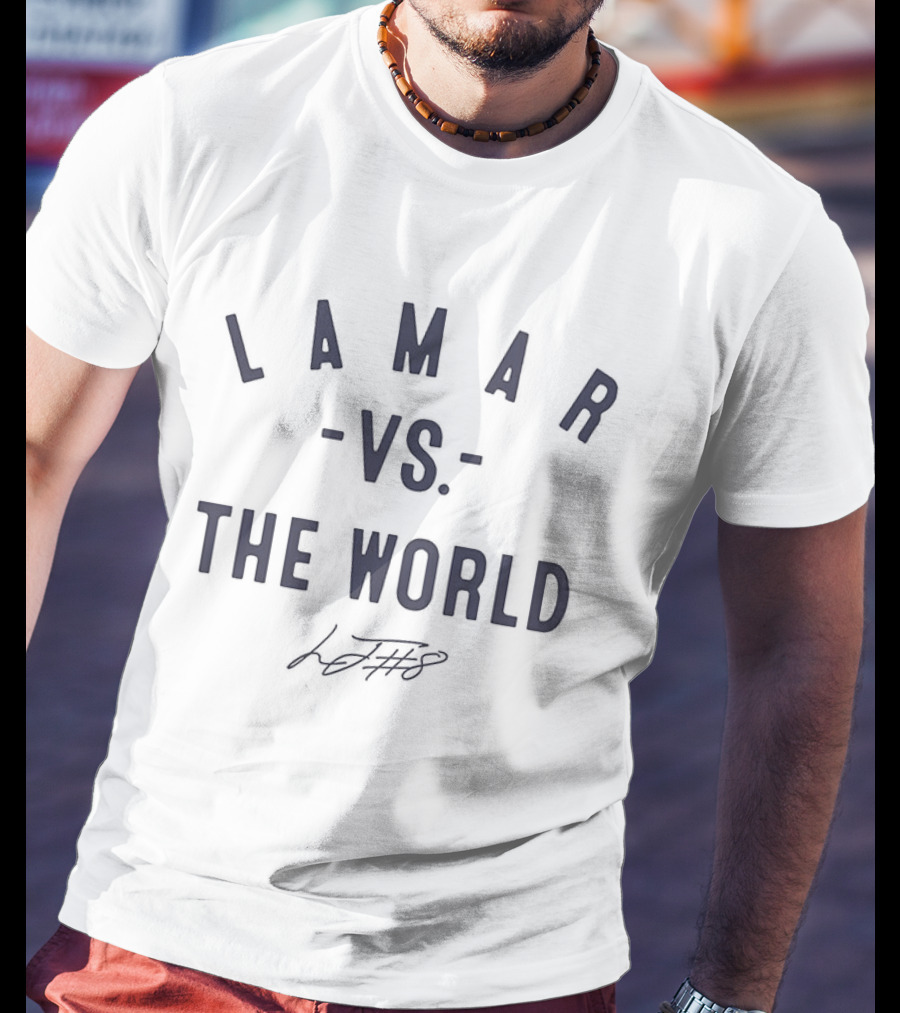 Lamar Jackson Vs The World Baltimore Ravens 2026 T-Shirt