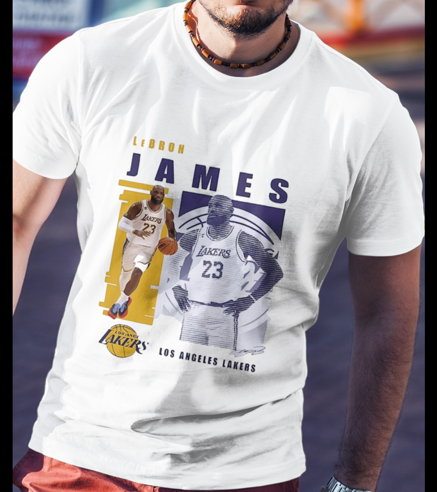 LeBron James Los Angeles Lakers NBA 2026 Team Legend T-Shirt