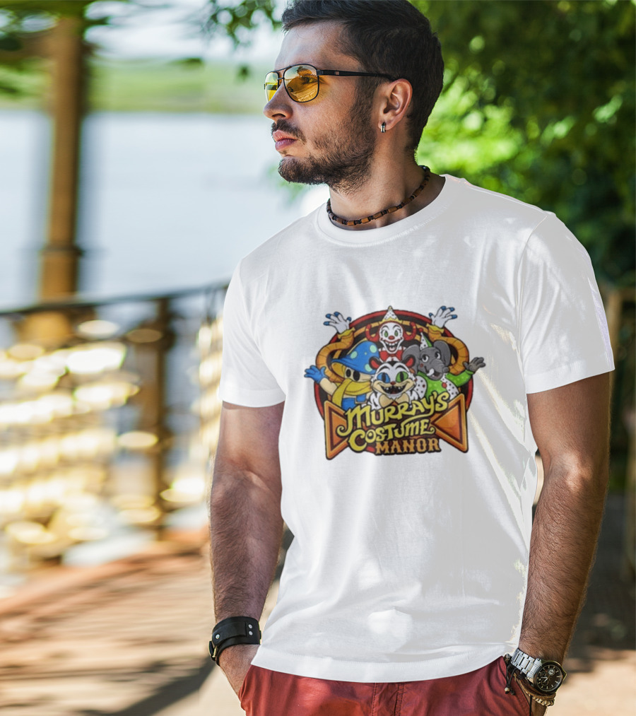Fight Night At Murray's Costume Manor Freddy Characters T-Shirt