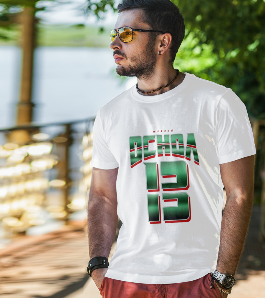 Guillermo Ochoa Mexico Jersey Ochoa 13 El Tri Number T-Shirt