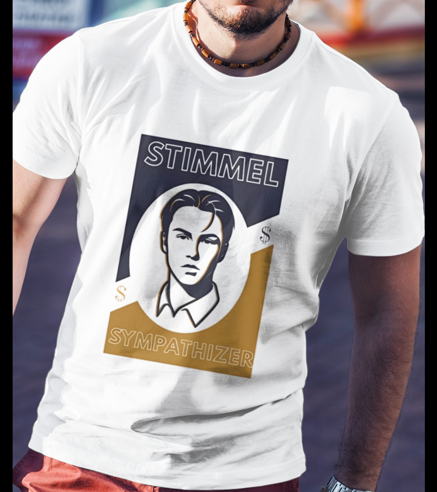 Stimmel Sympathizer Face Art With Dollar T-Shirt