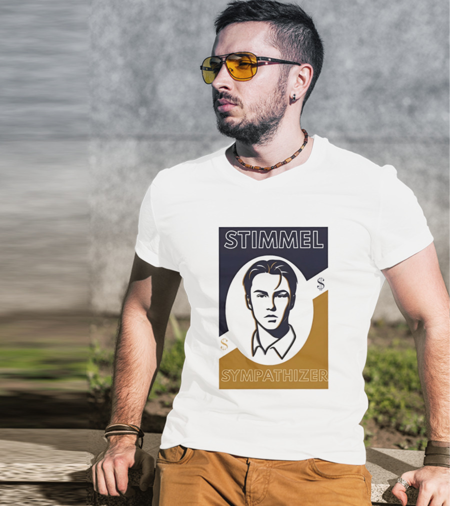 Stimmel Sympathizer Face Art With Dollar T-Shirt