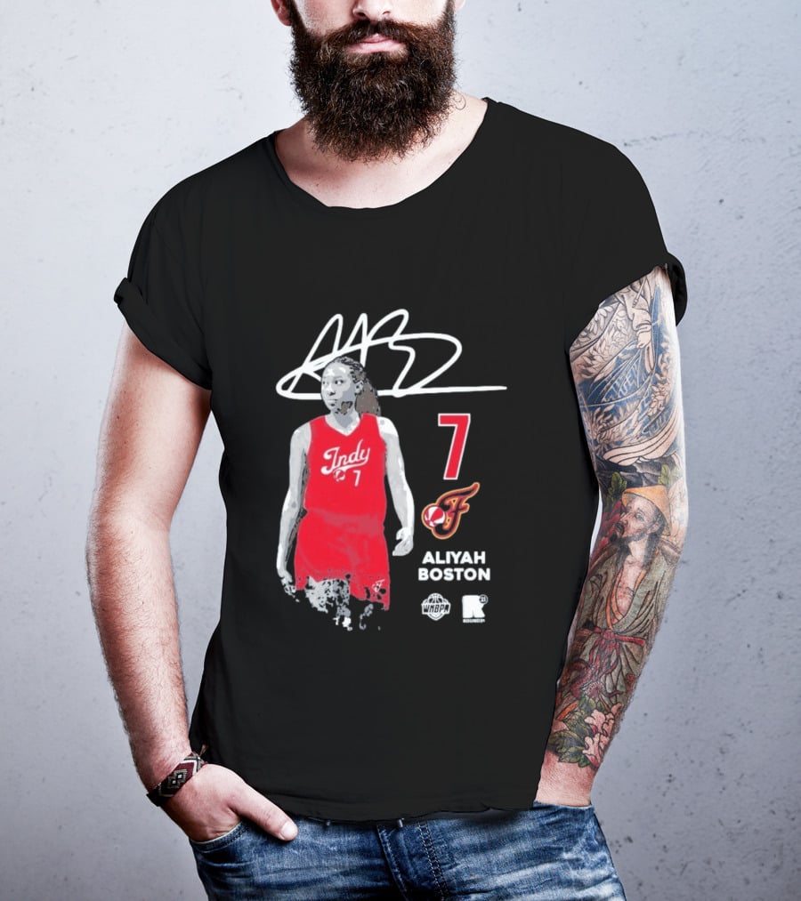 Aliyah Boston Indy 7 Indiana Fever WNBPA T-Shirt
