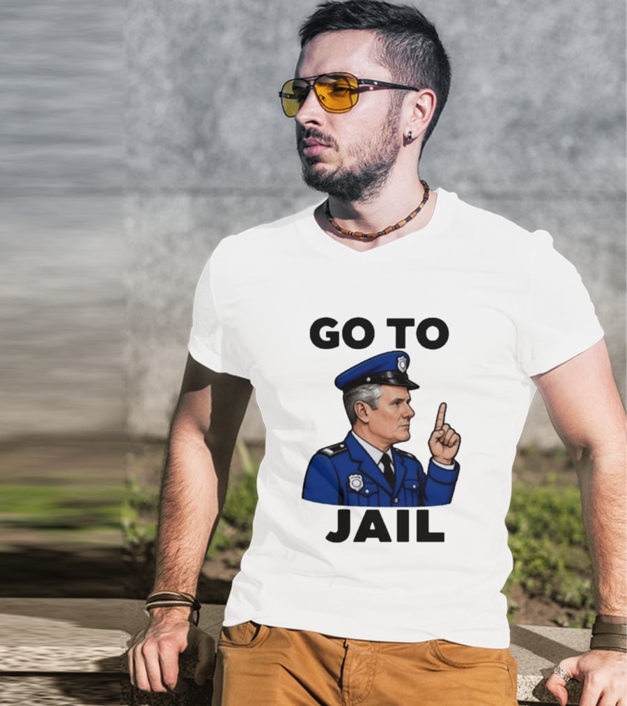 Keir Starmer Go To Jail Police Uniform T-Shirt